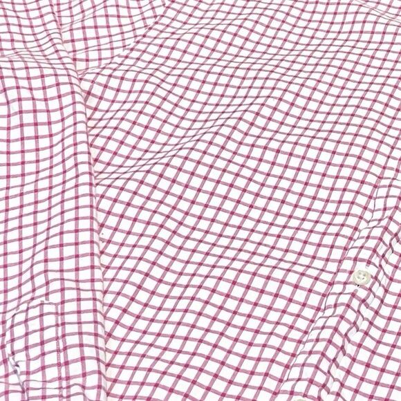 Ralph Lauren Shirt Mens 2XL Pink Slim Fit Button Up Check Lightweight Flannel - Picture 4 of 7
